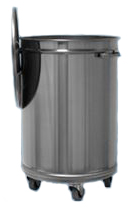 Electrolux Professional TRB6 ABFALLBEHAELTER EDELSTAHL M. DECKEL 60 L (Code 120131)