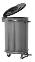 Electrolux Professional TRB7P ABFALLBEHAELTER M. FUSSPEDAL DECKEL 100L (Code 120175)