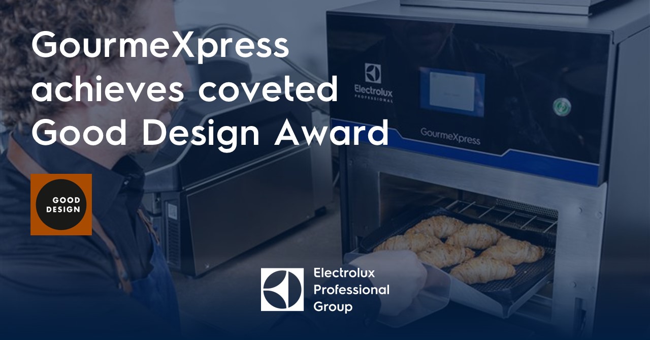 GourmeXpress High Speed Oven won the prestigious Good Design award!