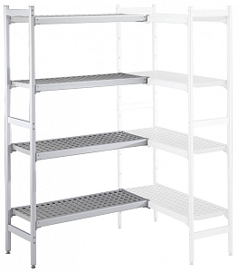 Electrolux Professional CLS1574 ALUM.CORNER SHELV.-POLY.TIERS-475X1578MM (137080)