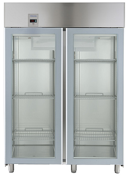 2-GLASS DR FREEZER 1430L -20-15°C, DIGIT (Code 727287)