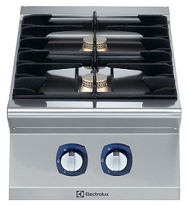Electrolux Professional E7GCGD2C00 2-FLAMMEN-GAS-TISCHHERD 400 MM (Code 371000)