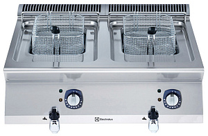 Electrolux Professional E7FREH2B00 2X7 LITRE ELECTRIC FRYER TOP 800 MM (Code 371076)