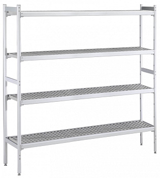ALUM.LINEAR SHELV.-POLY.TIERS-475X2935MM (137090)