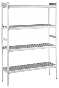 Electrolux Professional ALS2048 ALUM.LINEAR SHELV.-POLY.TIERS-373X2048MM (Code 137024)