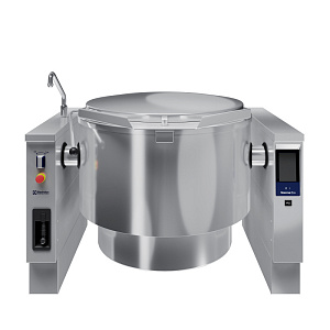 Electrolux Professional PBOT30RDES ProThermetic Sprint Electric Tilting Boiling Pan, 300lt Hygienic Profile, Freestanding with Stirrer (Code 586926)