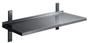 Electrolux Professional WSP144 PERFORATED WALL SHELF W/BRACKETS 1400 MM (131908)