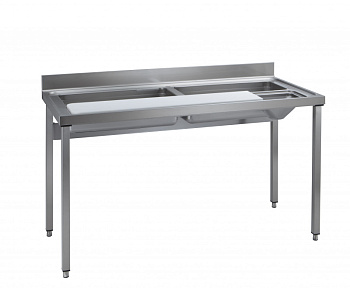 Standard Preparation 1600 mm Vegetables Processing/Washing Table with Upstand (Code 132766)