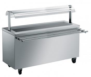 Electrolux Professional FSV15FPC4X KÜHLPLATTE,4GN, M. KÜ.-SCHRANK,NIRO,1500 (Code 320124)