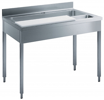 Electrolux Professional TLV1210P GEMÜSEVORBEREITUNGSTISCH MIT BECKEN 1200 (Code 132318)