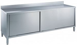 Electrolux Professional MS1817 SCHRANKTISCH MIT AUFKANTUNG 1800 MM (Code 133016)