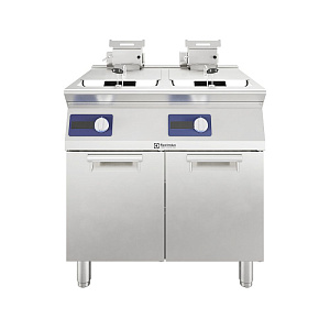 Electrolux Professional E7KKQTBAMCG e-XP 700 Fryer 2x10 Liters OptiOil 800mm (Code 371222)