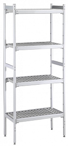 Electrolux Professional ALS1216 ALUM.LINEAR SHELV.-POLY.TIERS-373X1216MM (Code 137015)