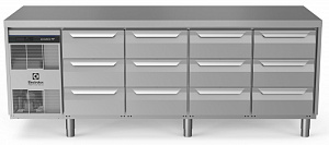 Electrolux Professional EH4HBGGGG Digital Undercounter ecostore HP Premium Refrigerated Counter - 590lt, 12 Drawers (Code 710160)