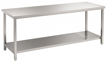 Electrolux Professional STL14 WORK TABLE WITH SHELF 1400 MM (Code 132399)