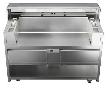 Electrolux Professional E2VVDDBRZA LiberoPro LiberoPro Kochstation für 3x400V Tischgeräte und Kühlung (Code 351087)