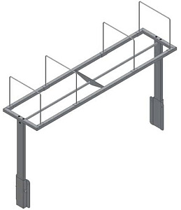 Electrolux Professional HSAO5 KORBREGAL, 5 KÖ., STAPELTISCH 2630 MM (Code 865100)