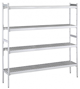 Electrolux Professional ALS2935 ALUM.LINEAR SHELV.-POLY.TIERS-373X2935MM (Code 137029)