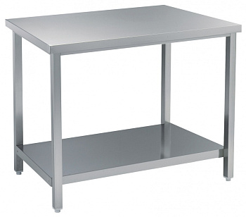 WORK TABLE WITH SHELF 800 MM (132389)