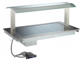 DROP-IN HOT TEMPER.GLASS TOP+GANTRY 3GN (Code 340321)