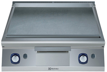 GAS FRYTOP(16KW)SMOOTH SLOPED PL. 800MM (Code 391058)