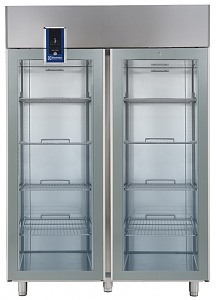 Electrolux Professional ESP142GR6 ecostore Premium 2 Glass Door Digital Refrigerator, 1430lt (+2/+10) with UK Plug-60Hz (Code 727577)