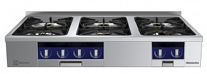 Electrolux Professional MAGKABKOPI GAS TOP,6 BURN.,ECOFL,1S,BS,1200X800X250 (Code 588054)