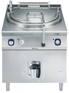 Electrolux Professional E9NNETBAMEB Modular Cooking Range Line 900XP Gas Cylindrical Boiling Pan 150lt indirect heat, automatic refill (60Hz) (Code 391615)