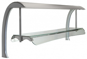 Electrolux Professional ZLSL20FF AUSATZ 1 GLASBORD,HUSTENSCHUTZ BEIDS,6GN (Code 856509)
