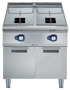 Electrolux Professional E9FRGH2GF0 15+15-L-GAS-FRITEUSE 2 BECKEN + 2 KÖRBE (Code 391078)