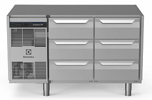 Electrolux Professional EH2H7CC REFR.COUNTER 290LT 6x1/3DRAWER NO TOP (710027)