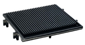 Electrolux Professional KPR1F7 SINGLE BURNER RIBBED PLATE - 700 LINE (Code 206261)