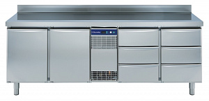 Electrolux Professional RCDR4M26U REF.COUNTER 590L,2 DOOR 6x1/3 DRAW+UPST. (Code 727086)