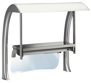 Electrolux Professional ZLSS08HS AUFSATZ,1 CNS-B.,HUSTENSCHUTZ,HEIZL.,2GN (Code 856243)
