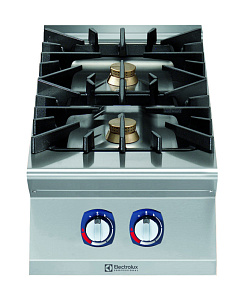 Electrolux Professional E9AAITAOMCI Modulare Großküchengeräteserie 900XP Gaskochfeld mit 2 Brennern (Code 391570)