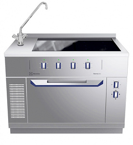 Electrolux Professional MBJHGBK8AO FULL IND,S.OVEN+TAP(L)1S,BS,1200X850X700 (Code 588663)