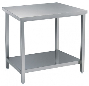 Electrolux Professional STL07 WORK TABLE WITH SHELF 700 MM (132388)