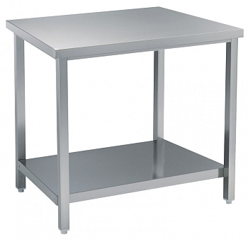 WORK TABLE WITH SHELF 700 MM (132388)