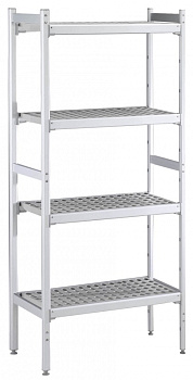 ALUM.LINEAR SHELV.-POLY.TIERS-475X1304MM (137037)