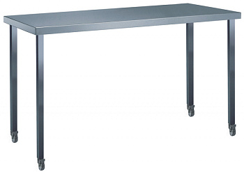 Standard Preparation 1600 mm Work Table on Wheels (Code 133242)