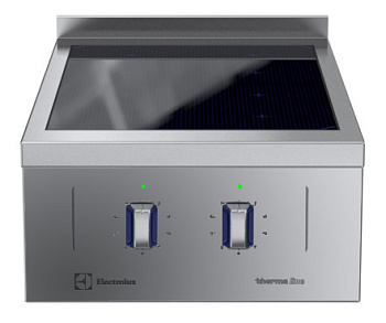 Electrolux Professional MBIBBBDOAO INDUKTIONSHERD,2 ZO,1S,AFK,400X850X250 (Code 588508)