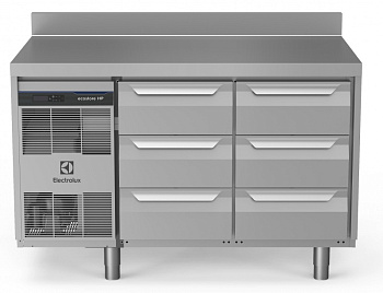 REFR.COUNTER 290LT 6x1/3DRAWERS UPSTAND (Code 710023)