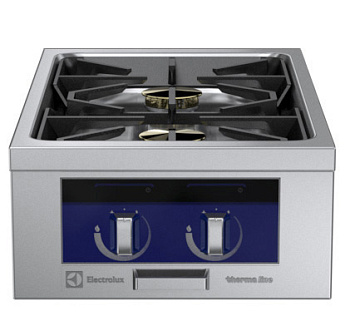GAS TOP,2 BURNERS,ECOFL,1-S,400X800X250H (Code 588047)
