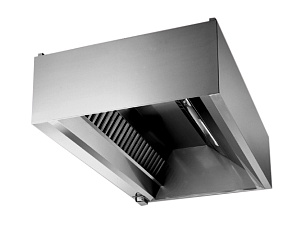 Electrolux Professional STPF1112 304 S/S WALL HOOD+FILTER+LAMPS 1200X1100 (641250)