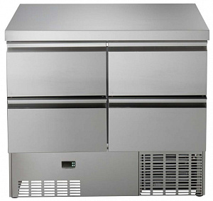 Electrolux Professional SAL25T04 250LKÜHLTI.+2+10°, 4 SCHUBL. CNS ARB.PL. (Code 728634)