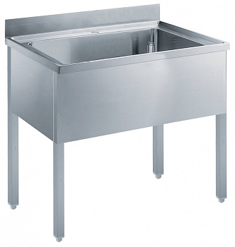 Electrolux Professional SLP10 SOAKING SINK UNIT 1 BOWL 1000MM (Code 132535)