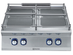 Electrolux Professional E9ECMH4Q05 Modular Cooking Range Line 900XP 4-Hot Plates Electric Boiling Top Range - Marine (Code 391182)