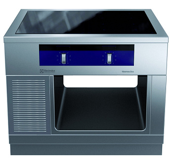 Electrolux Professional MCJDECJ2AO Modulare Großküchengeräteserie thermaline 90 - Vollflächen-Induktionskochfeld auf durchgehender Unterbau, 4 Zonen, zweiseitig bedienbar - H2 (Code 589810)