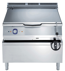 Electrolux Professional E9BRGJMPF0 100LT GAS BRAISING PAN-MILD STEEL BOTTOM (Code 391138)