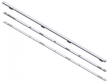 ENDRAIL KIT, THERMALINE 80 (L) FLUSH (Code 913109)